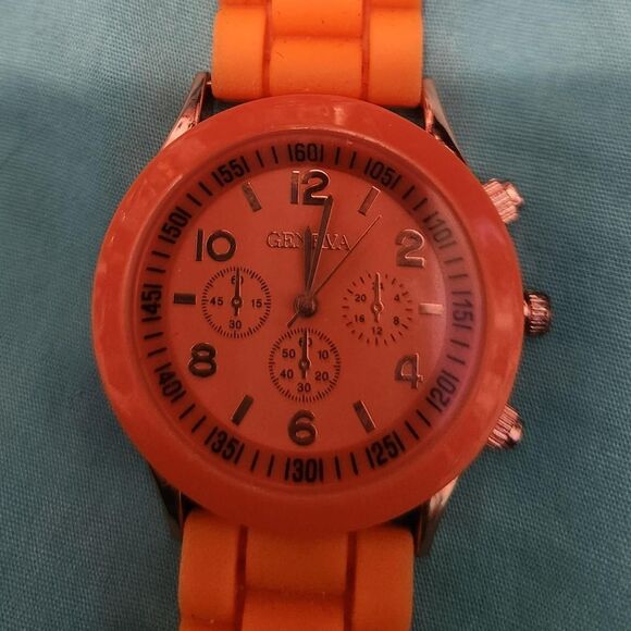 Orange Watch unisex - Picture 2 of 4
